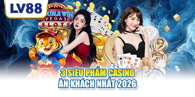 3 siêu phẩm casino ăn khách nhất 2026 3 siêu phẩm casino ăn khách nhất 2026